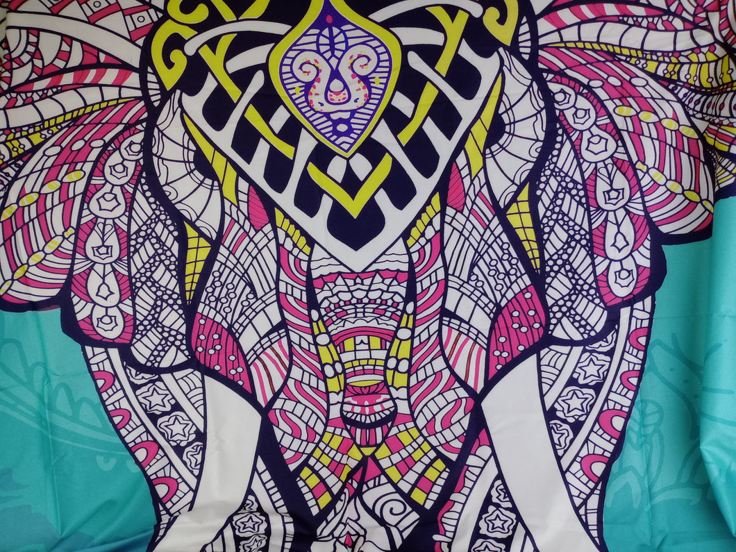 Bandera Elefante Color