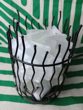 Cargar imagen en el visor de la galería, Lampara Forja Selenita Varillas
