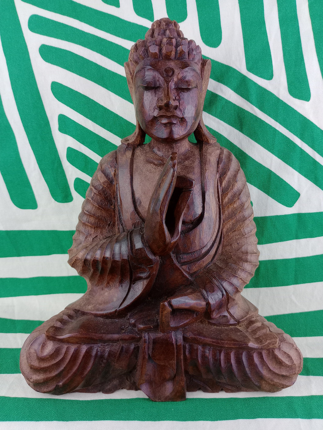 Buda Gautama Tallado en Madera