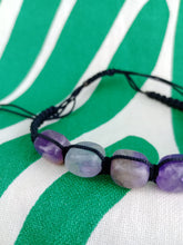 Cargar imagen en el visor de la galería, Pulsera Macrame Rodado de Amatista
