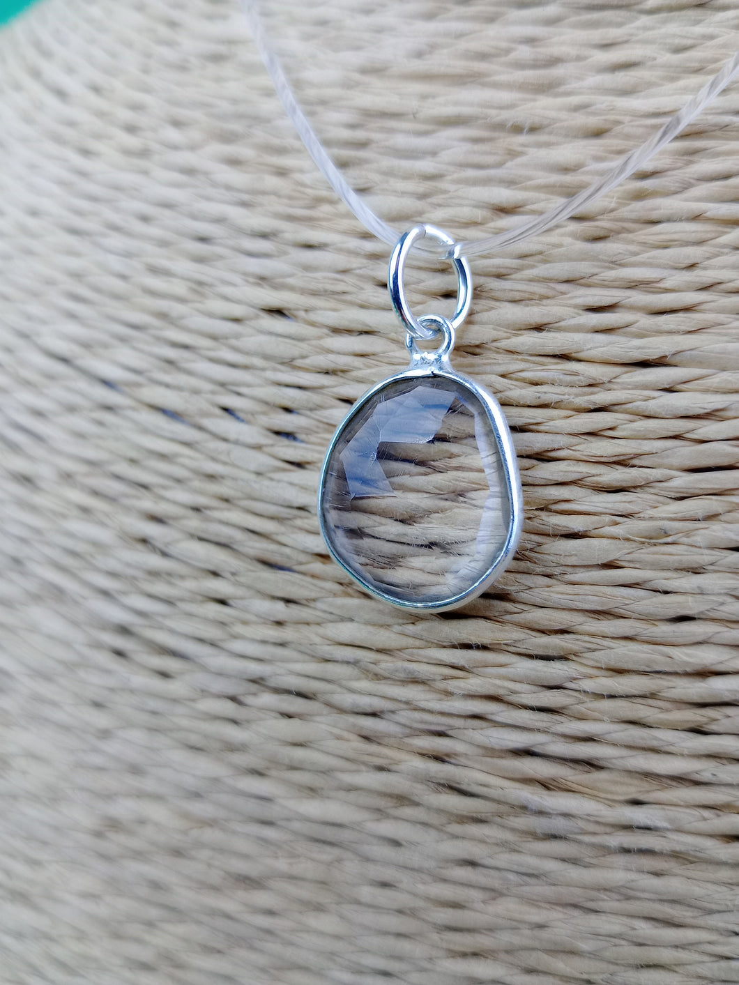 Colgante Cuarzo Plata Mod. 6