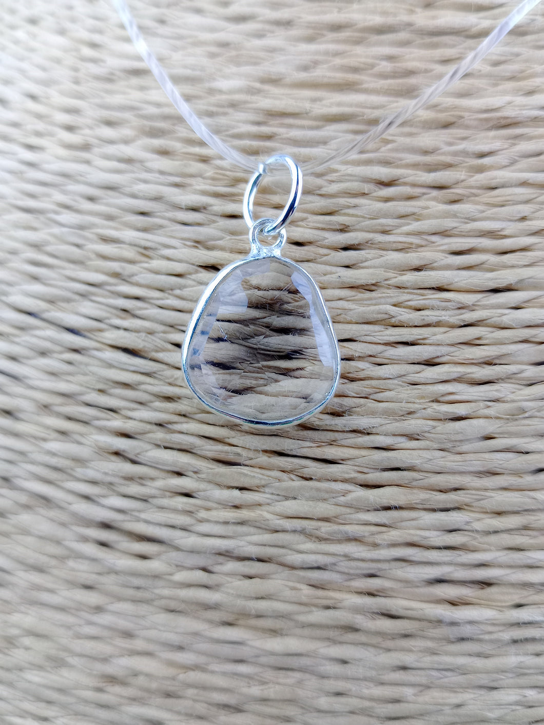 Colgante Cuarzo Plata Mod. 4