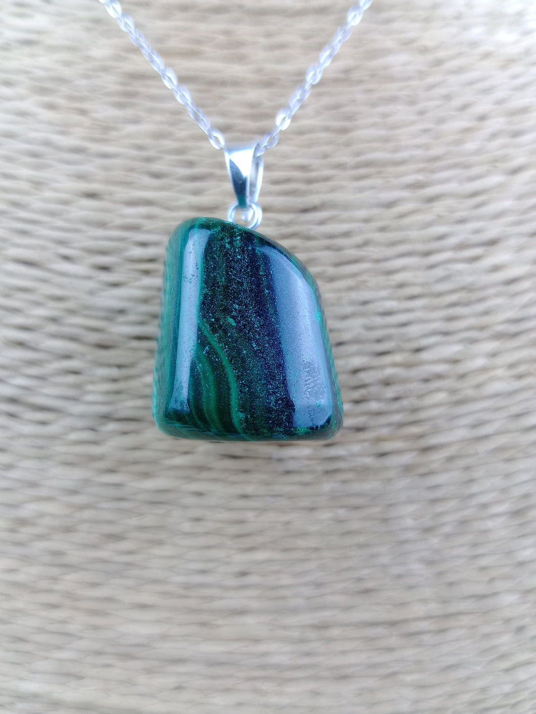 Colgante Malaquita Mod. 6