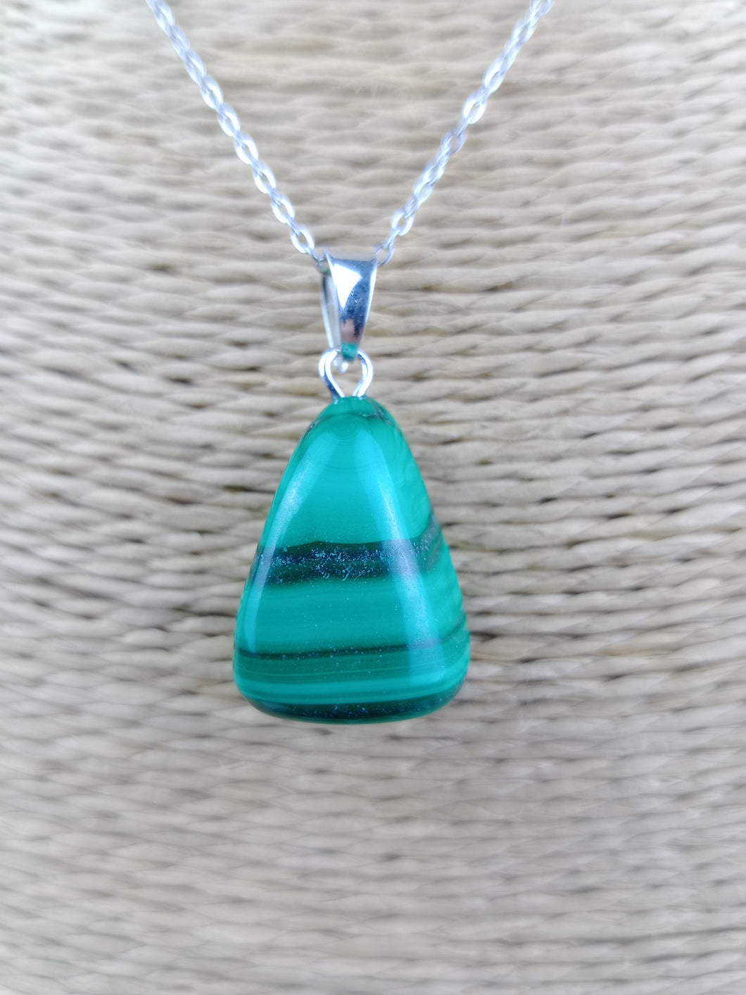 Colgante Malaquita Mod. 5