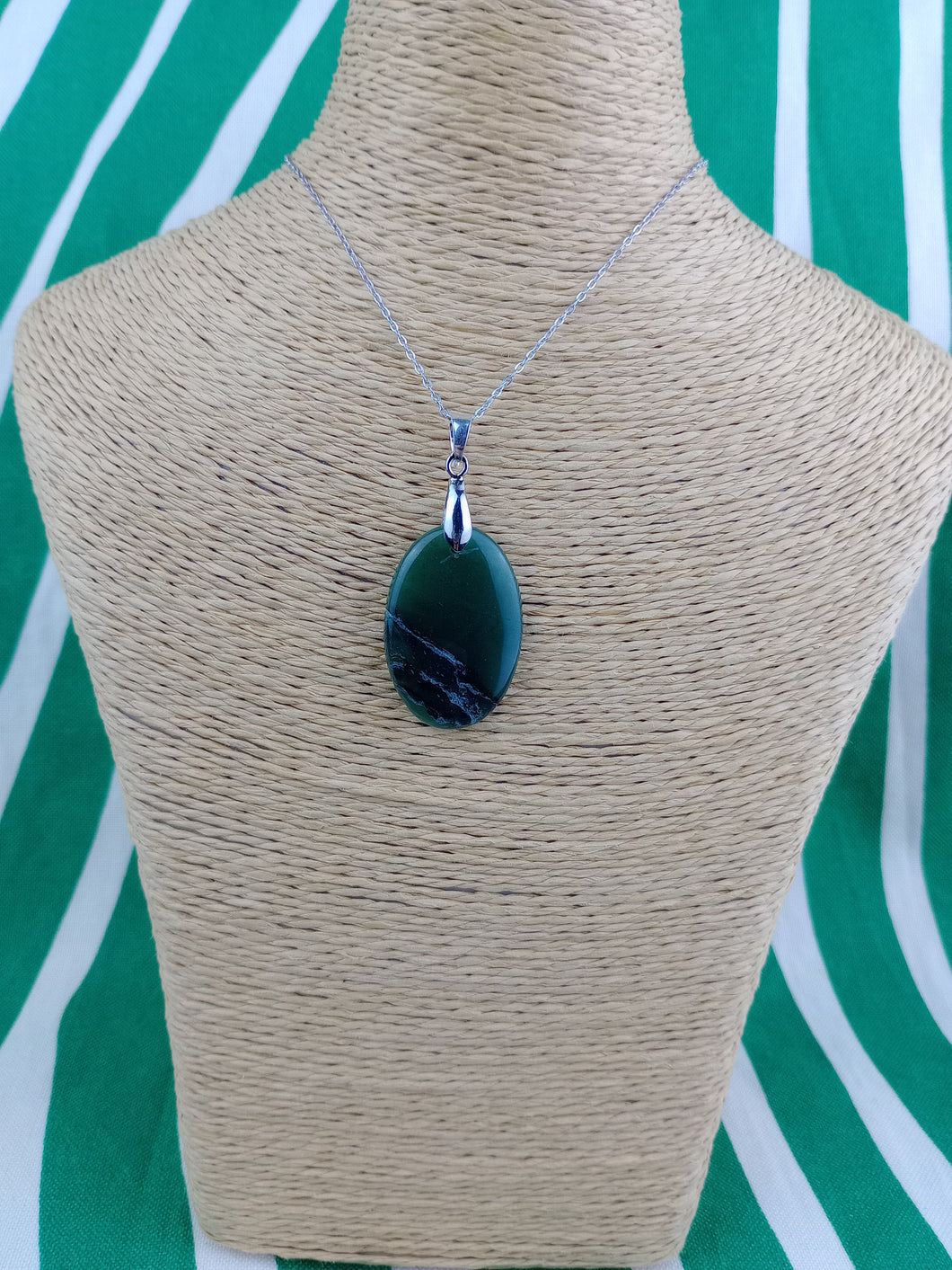 Colgante Jade Verde Mod. 10