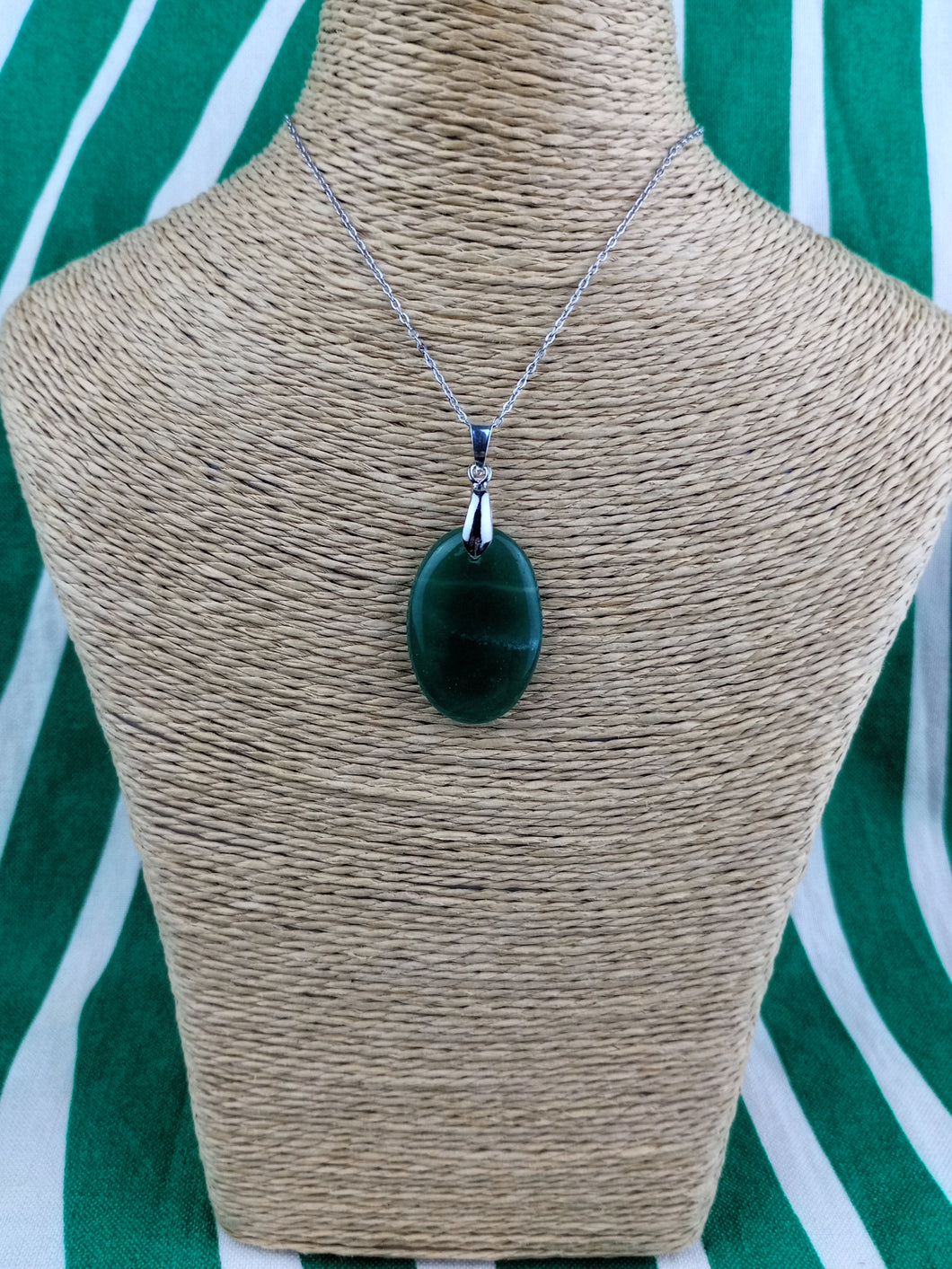 Colgante Jade Verde Mod. 9