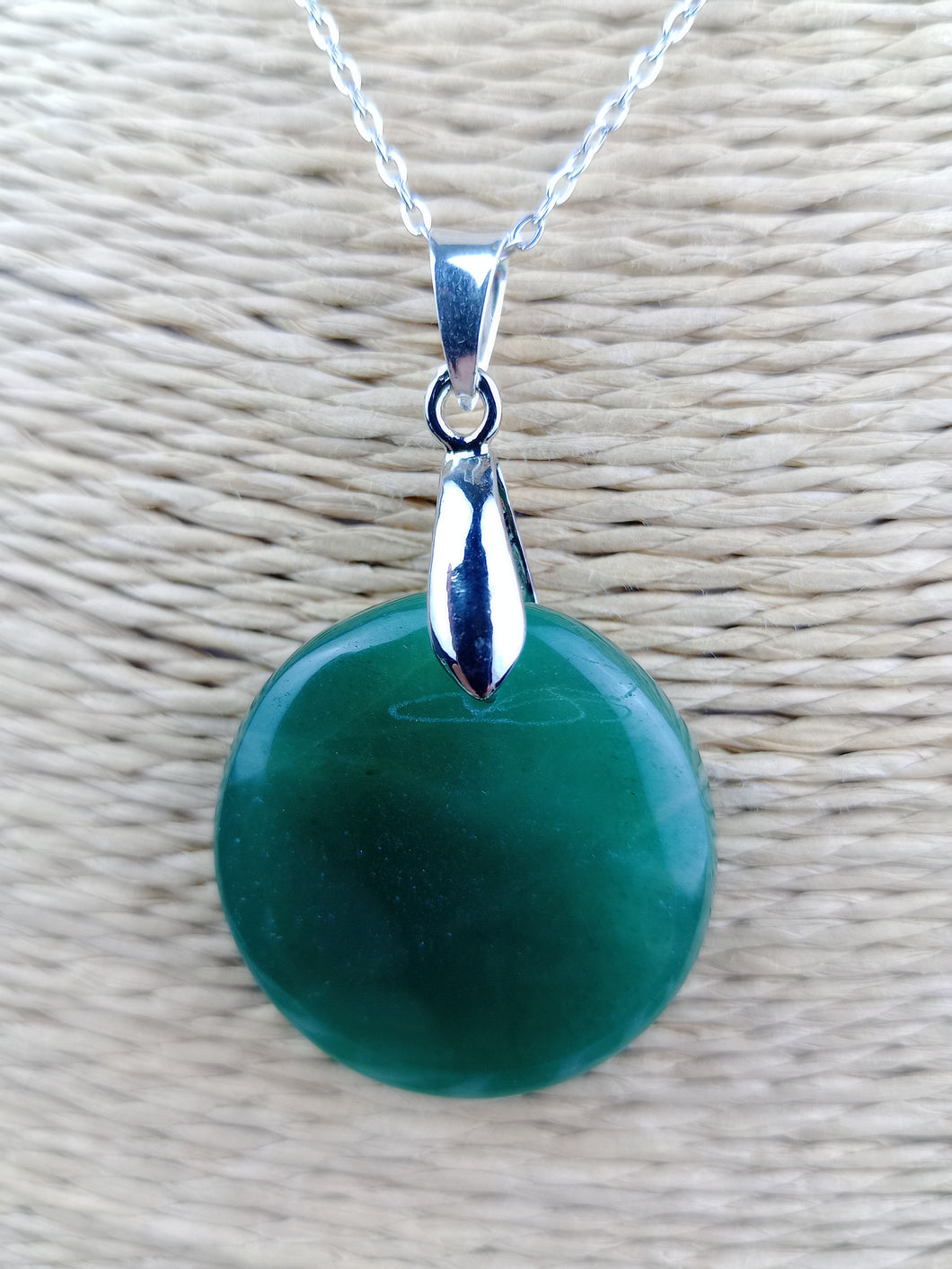 Colgante Jade Verde Mod. 8