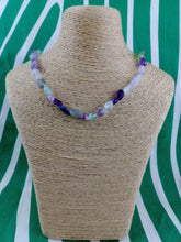 Cargar imagen en el visor de la galería, Collar Fluorita Nuggets Mini 60 cm
