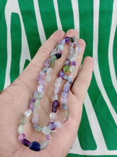Cargar imagen en el visor de la galería, Collar Fluorita Nuggets Mini 60 cm
