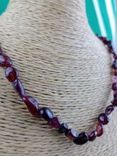 Cargar imagen en el visor de la galería, Collar Granate Nuggets Mini
