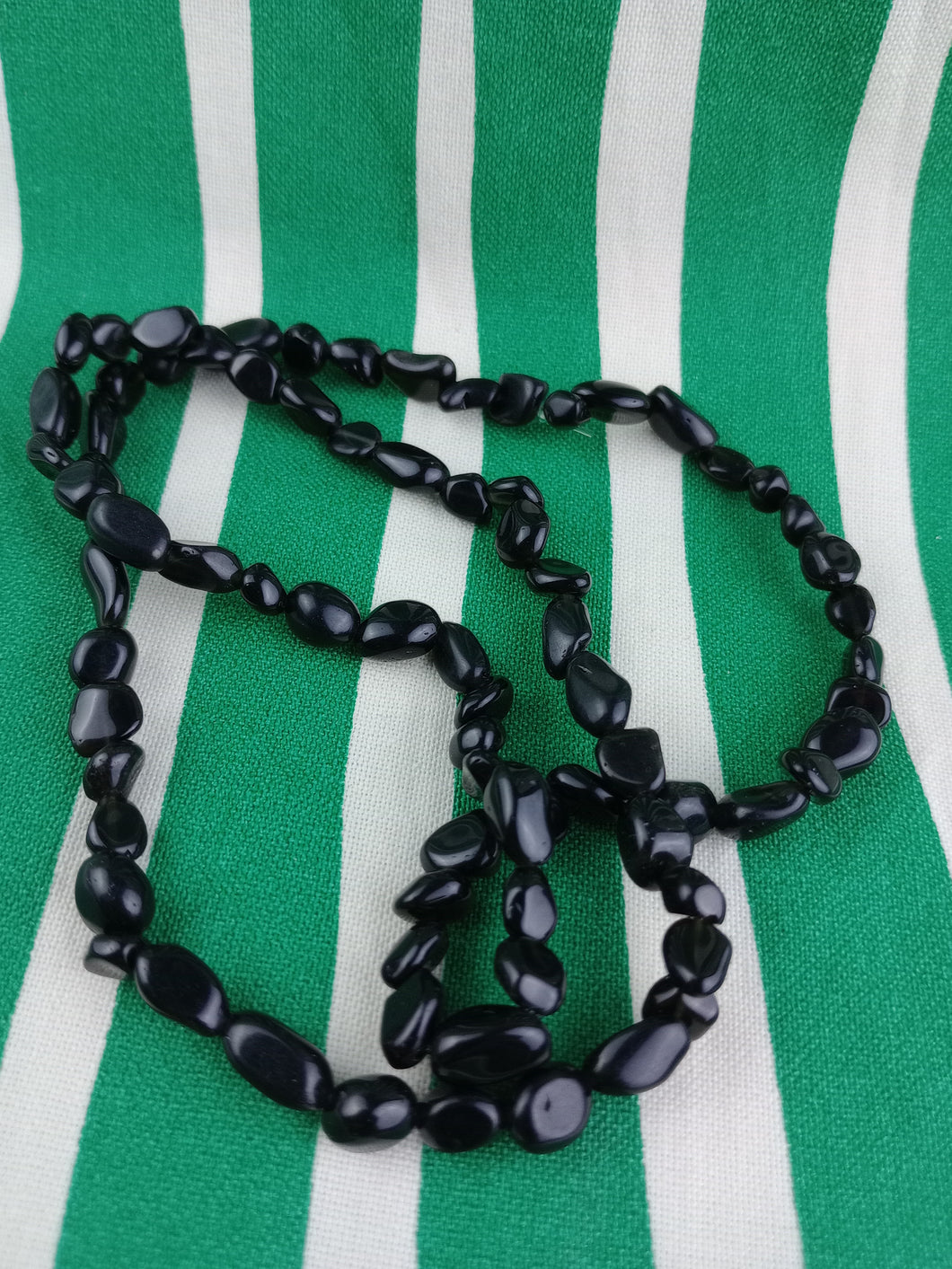 Collar Onix Negro Nuggets Mini