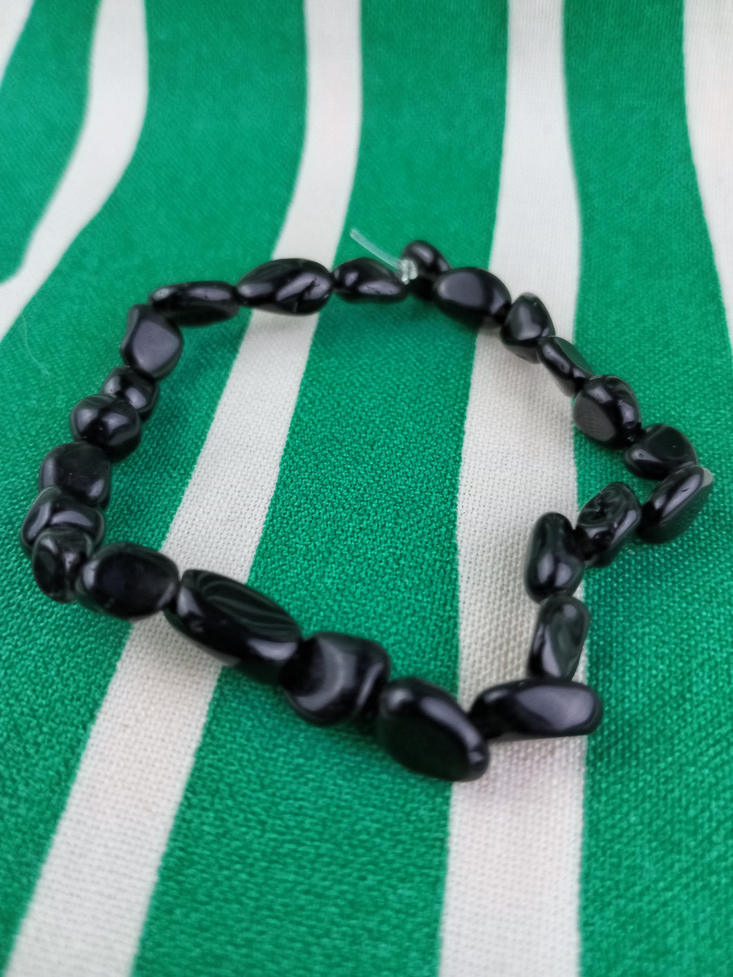 Pulsera Onix Negro Nuggets Mini