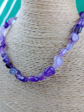 Cargar imagen en el visor de la galería, Collar Amatista Nuggets Mini
