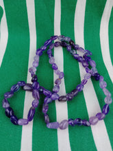 Cargar imagen en el visor de la galería, Collar Amatista Nuggets Mini
