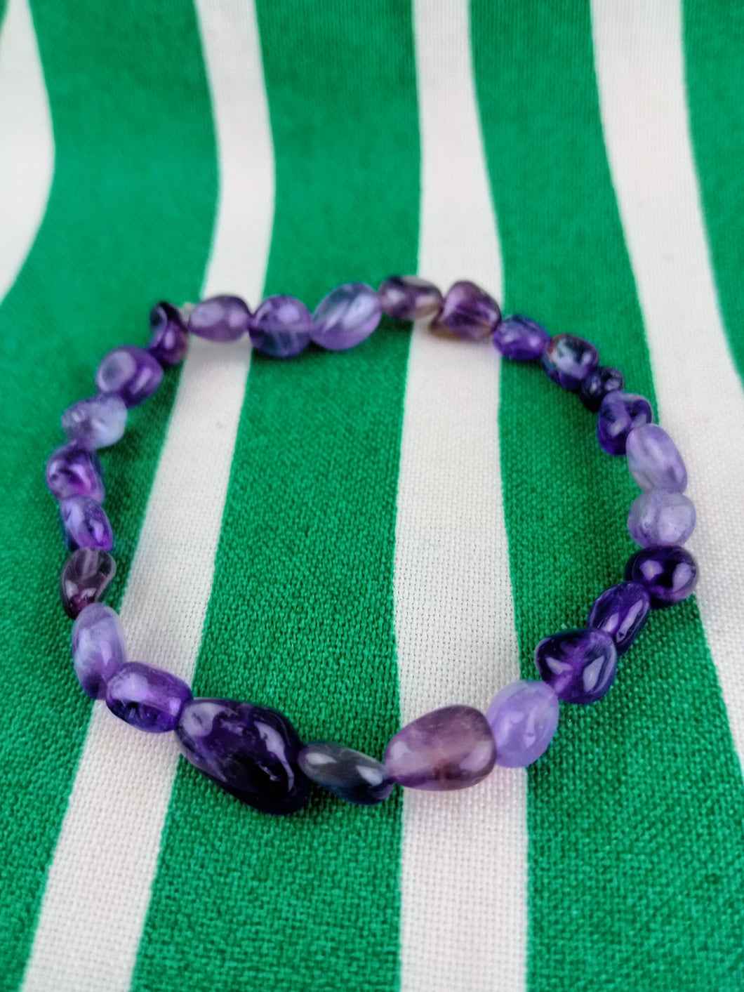 Pulsera Amatista Nuggets Mini