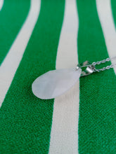 Cargar imagen en el visor de la galería, Colgante Lagrima Cuarzo Rosa Facetado
