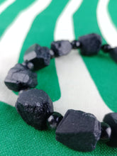 Cargar imagen en el visor de la galería, Pulsera Turmalina + Agata Negra
