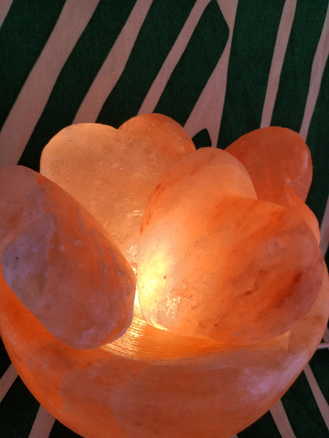 Lampara de Sal Corazones