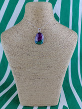 Cargar imagen en el visor de la galería, Colgante Rubi Zoisita con Plata Mod. 5
