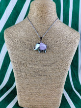 Cargar imagen en el visor de la galería, Colgante Elefante Cuarzo Rosa
