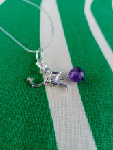Cargar imagen en el visor de la galería, Colgante Bruja de Plata con Amatista
