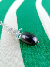 Cargar imagen en el visor de la galería, Colgante Shunguita con Cuarzo Herkimer Mod 4
