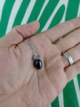 Cargar imagen en el visor de la galería, Colgante Shunguita con Cuarzo Herkimer Mod 6
