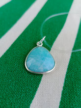 Cargar imagen en el visor de la galería, Colgante Amazonita Plata Mod 6
