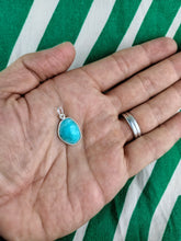 Cargar imagen en el visor de la galería, Colgante Amazonita Plata Mod 5
