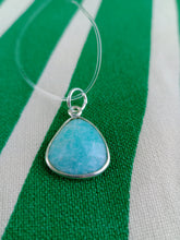 Cargar imagen en el visor de la galería, Colgante Amazonita Plata Mod 4
