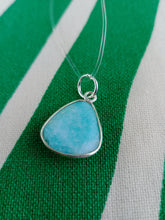 Cargar imagen en el visor de la galería, Colgante Amazonita Plata Mod 4

