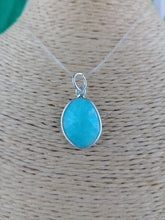 Cargar imagen en el visor de la galería, Colgante Amazonita Plata Mod 2
