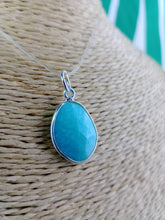 Cargar imagen en el visor de la galería, Colgante Amazonita Plata Mod 2
