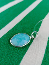 Cargar imagen en el visor de la galería, Colgante Amazonita Plata Mod 2
