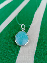 Cargar imagen en el visor de la galería, Colgante Amazonita Plata Mod 2
