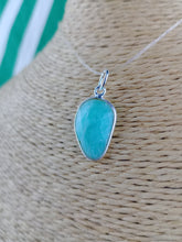 Cargar imagen en el visor de la galería, Colgante Amazonita Plata Mod 1
