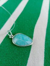 Cargar imagen en el visor de la galería, Colgante Amazonita Plata Mod 1
