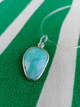 Cargar imagen en el visor de la galería, Colgante Amazonita Plata Mod 1
