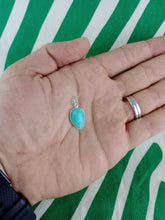 Cargar imagen en el visor de la galería, Colgante Amazonita Plata Mod 1
