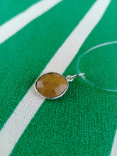 Cargar imagen en el visor de la galería, Colgante Ojo de Tigre Plata Mod 5
