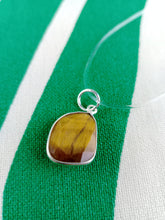 Cargar imagen en el visor de la galería, Colgante Ojo de Tigre Plata Mod 3
