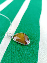 Cargar imagen en el visor de la galería, Colgante Ojo de Tigre Plata Mod 4

