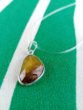 Cargar imagen en el visor de la galería, Colgante Ojo de Tigre Plata Mod 4

