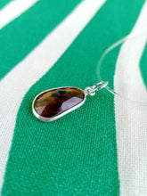 Cargar imagen en el visor de la galería, Colgante Ojo de Tigre Plata Mod 2
