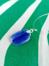Cargar imagen en el visor de la galería, Colgante Cianita Azul Plata Mod 4
