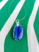 Cargar imagen en el visor de la galería, Colgante Cianita Azul Plata Mod 4

