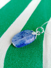 Cargar imagen en el visor de la galería, Colgante Cianita Azul Plata Mod 4
