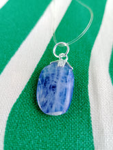 Cargar imagen en el visor de la galería, Colgante Cianita Azul Plata Mod 4
