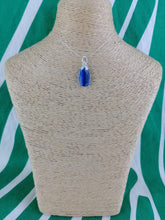 Cargar imagen en el visor de la galería, Colgante Cianita Azul Plata Mod 1
