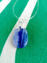 Cargar imagen en el visor de la galería, Colgante Cianita Azul Plata Mod 1
